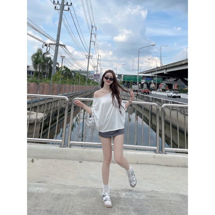 BATWING JERSEY TOP