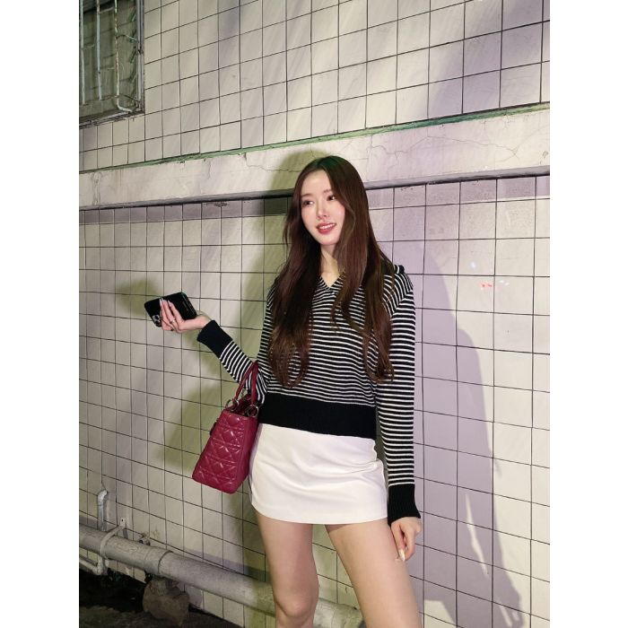 GIGI SIMPLE SKORTS-WHITE-M
