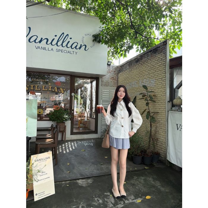 JEWELRY OVERSIZED SHIRT