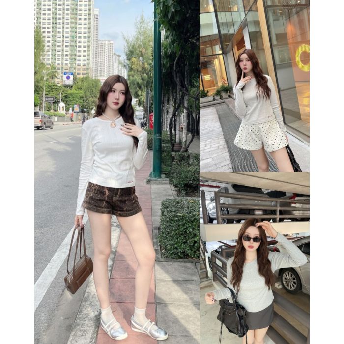 LOVE ME LONG SLEEVE JERSEY TOP