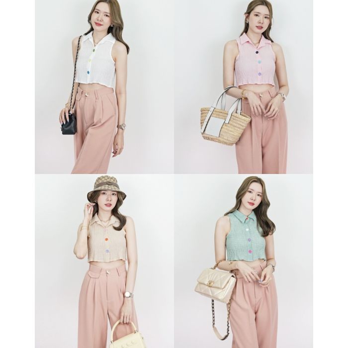 ASTER CHIFFON SLEEVELESS TOP