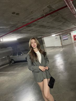 MILAN OVERSIZED BLAZER & SHORTS SET-CHARCOAL