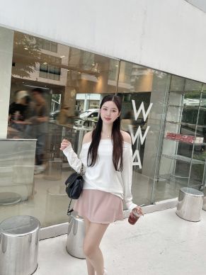 SLYQ JERSEY SKORT-ROSE