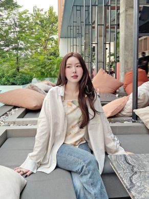 MUTED BASIC OVERSIZED SHIRT-GREY