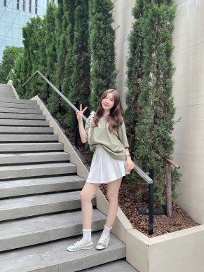 MATCHA OVERSIZED COTTON TOP-MATCHA