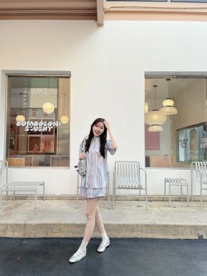 MINI HEART PASTEL SHIRT & SHORT SET-LAVENDER