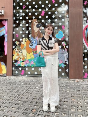 CAMILLE LACE DUNGAREES