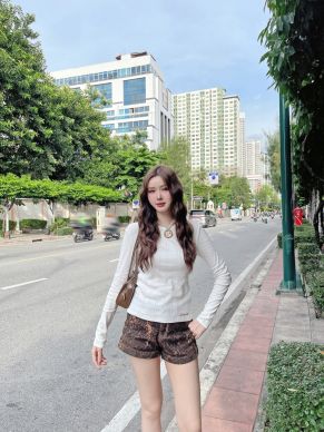 LOVE ME LONG SLEEVE JERSEY TOP-WHITE
