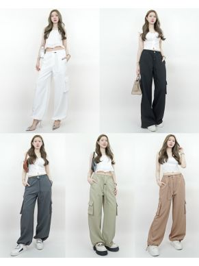 TOBI CARGO DRAWSTRING PANTS