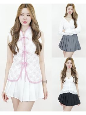 WINDY PLEATED TENNIS SKIRT