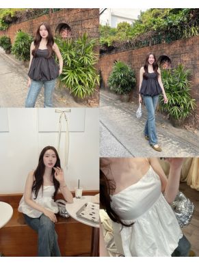 PUFFY BALLOON SINGLET TOP