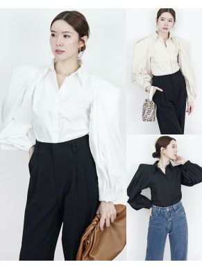 OPERA OVERSIZED SLEEVE SHIRT BLOUSE