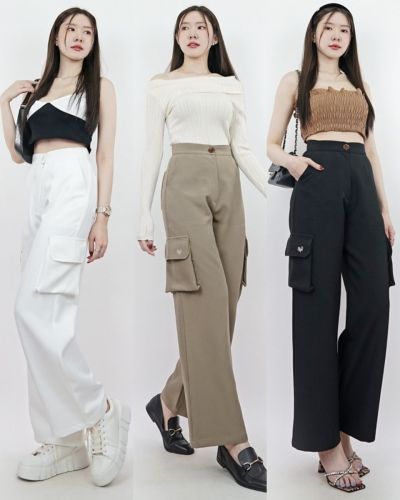 SLYQ TAILORED CARGO PANTS