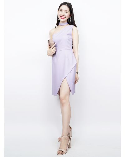 TULIP SINGLE SHOULDER DRESS