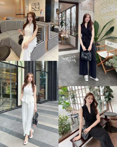 AUDREY TIE WAIST TOP & PANTS SET